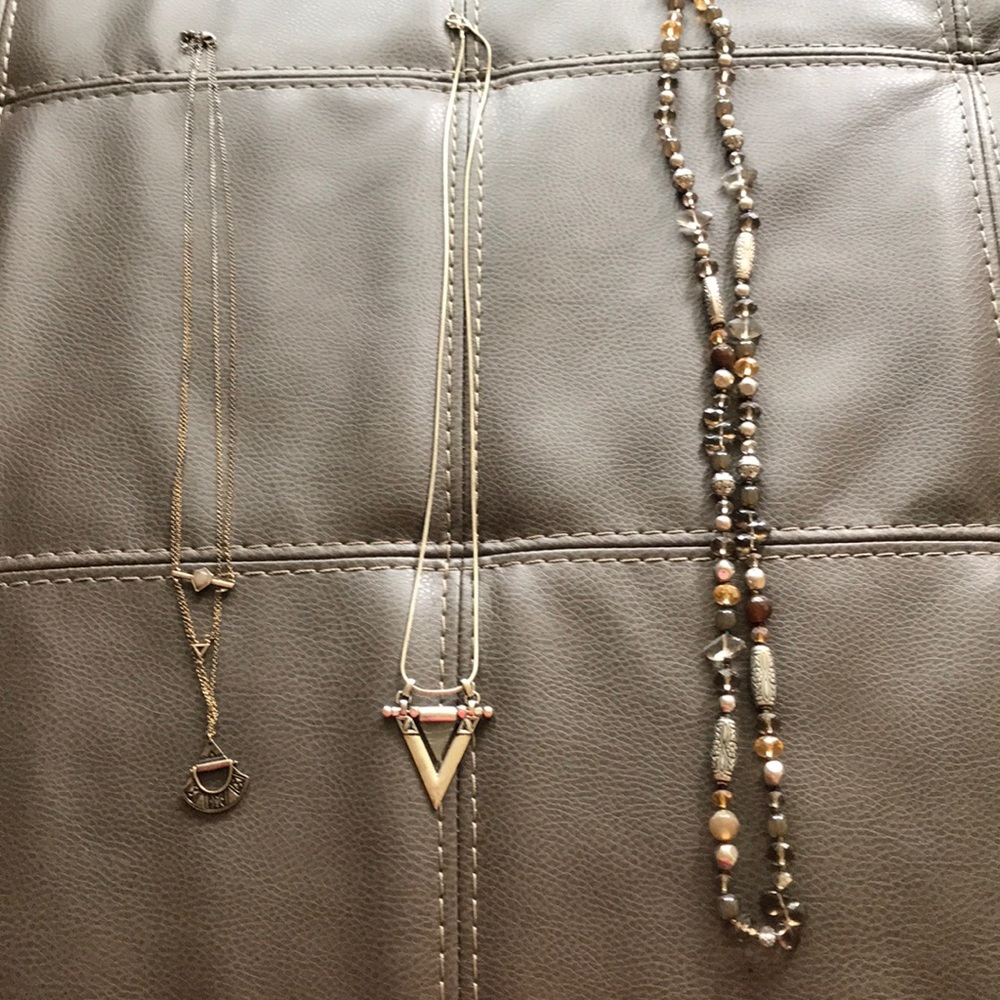 Long necklaces